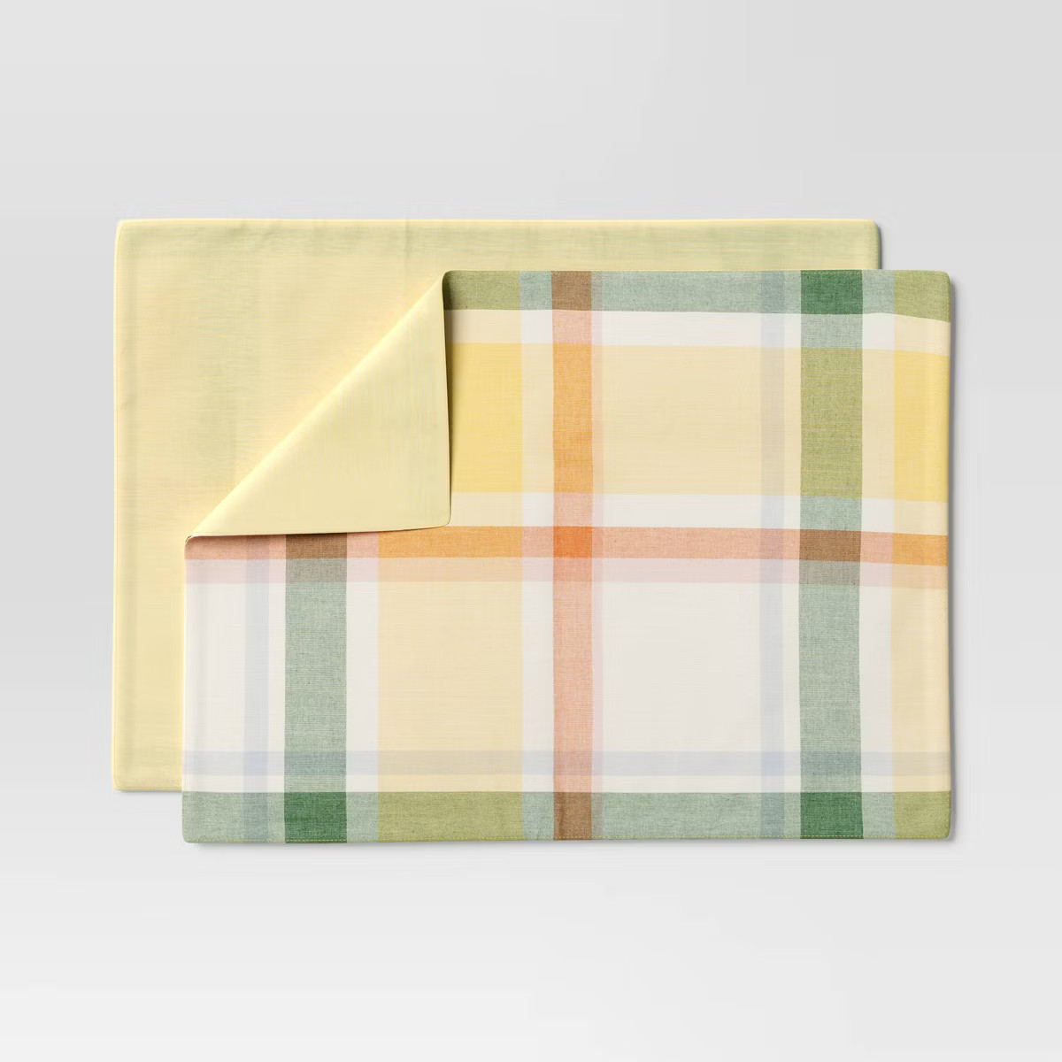 2pk Plaid Placemats/Chargers - Threshold™ | Target