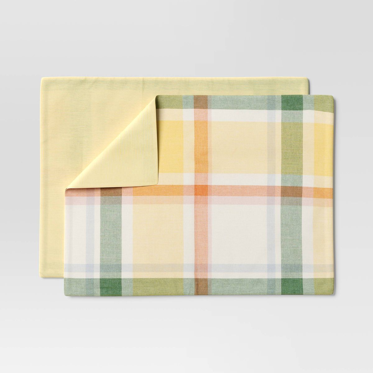 2pk Plaid Placemats/Chargers - Threshold™ | Target