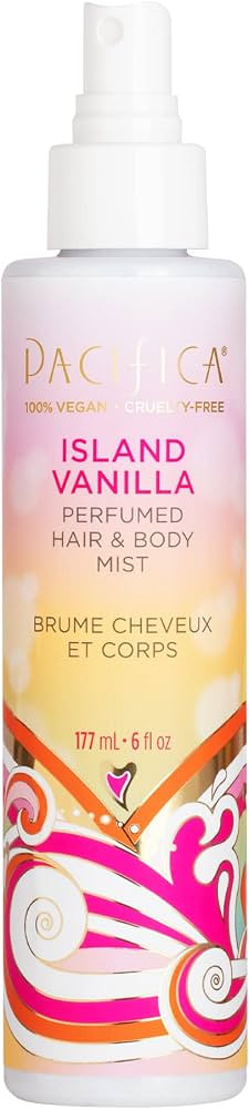 Pacifica Beauty, Island Vanilla Hair Perfume & Body Spray, Best Warm Vanilla Scent, Natural & Ess... | Amazon (US)