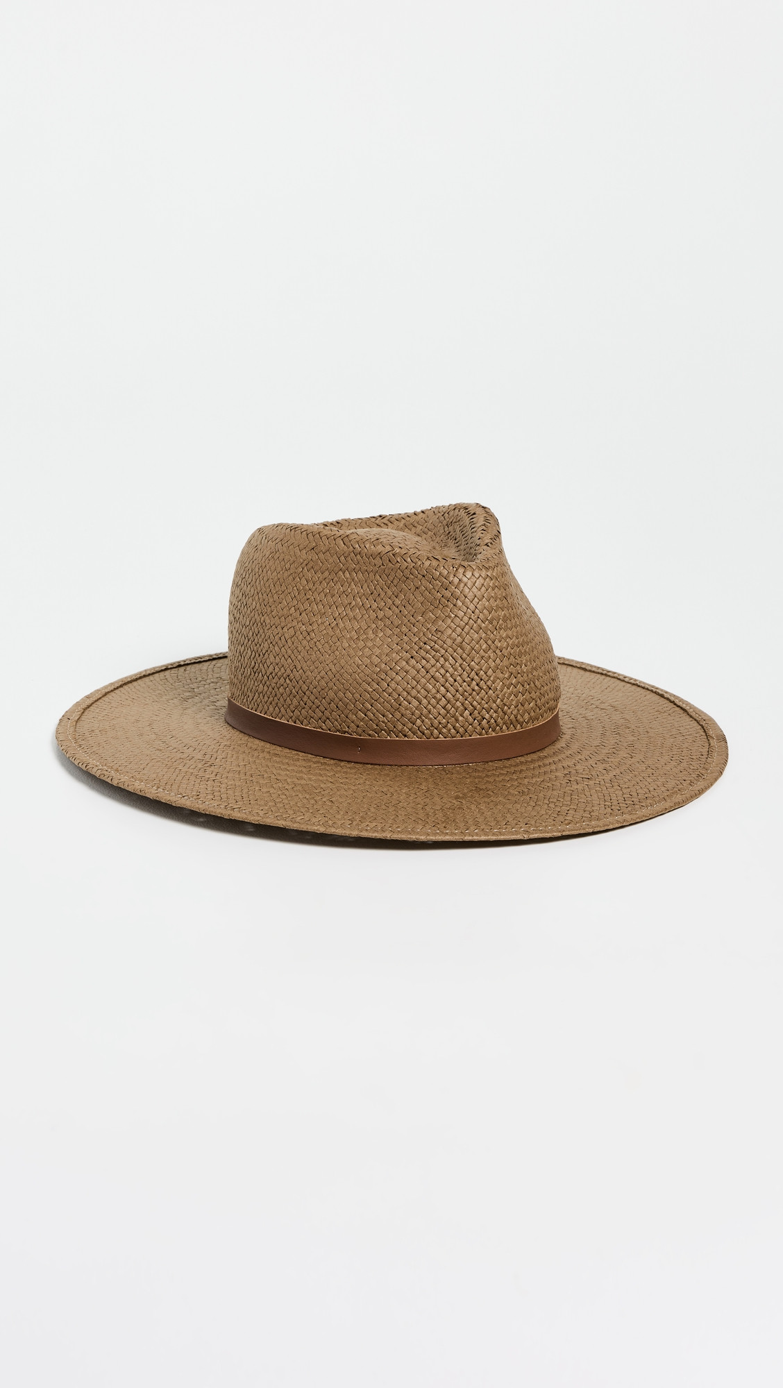 Janessa Leone Sherman Hat Brown L | Shopbop