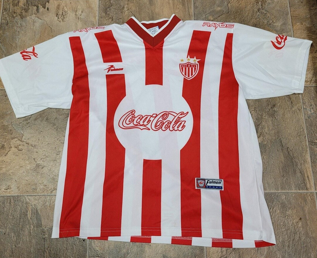 Club Necaxa Rayos Jersey Mens Large Fulmen Sport Football Kit Soccer Vintage | Etsy (US)