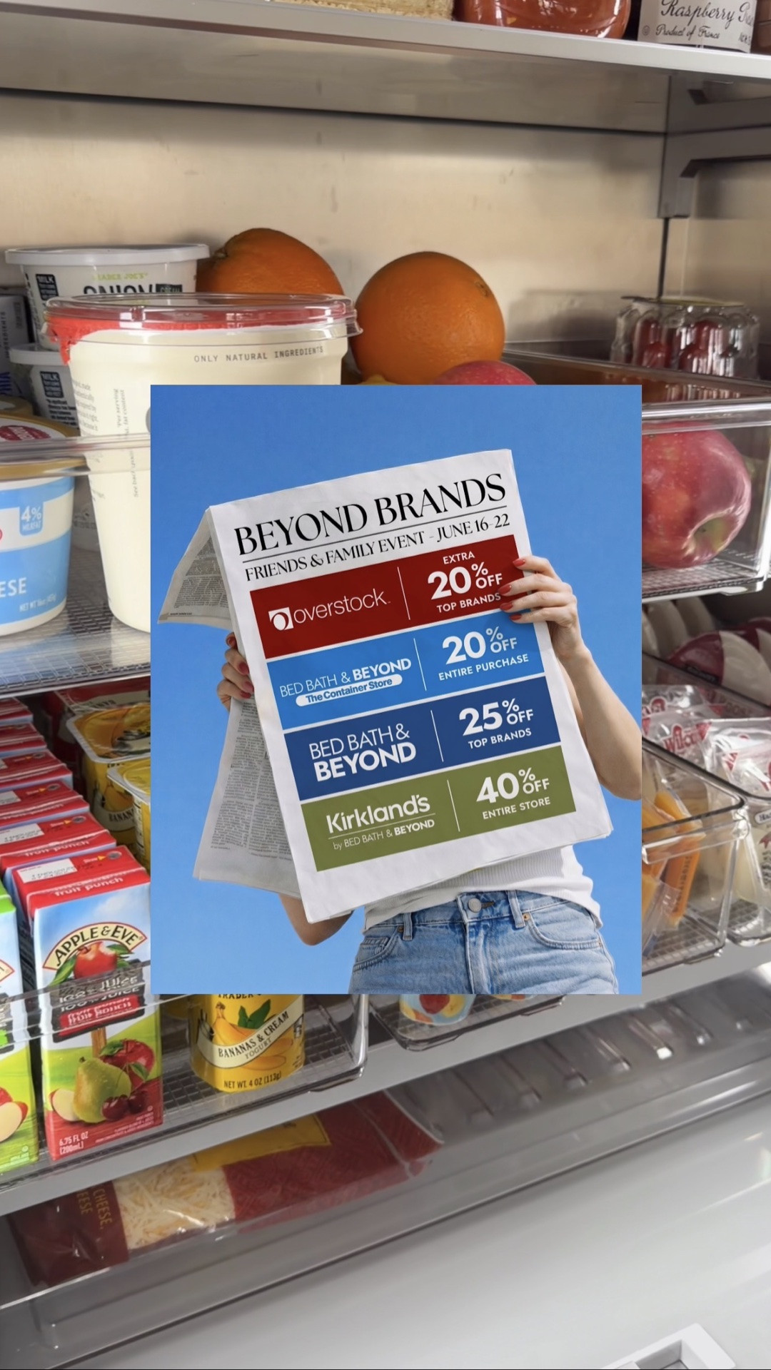 The Beyond Brands Friends and Family Event ends today, June 22nd! This sale is sooo good - head online or pick up in store at Bed Bath and Beyond, the Container Store or Kirklands to score major savings! Linking my favorite items I own and just a few of the many items that caught my eye! #ad
@thecontainerstore @bedbathandbeyond @overstock @kirklands #thecontainerstore #bedbathandbeyond #overstock #kirklands