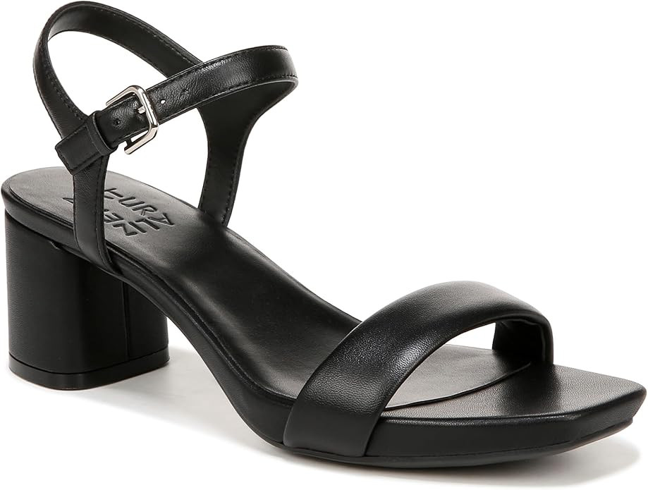 Naturalizer Womens Izzy Block Heel Ankle Strap Sandal | Amazon (US)