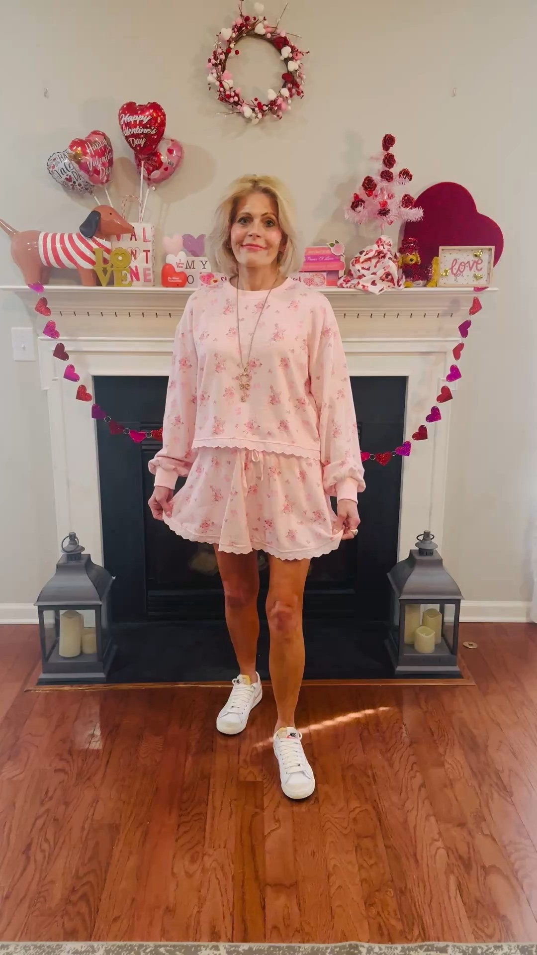 My skort set is from Jules & James Boutique and I’m wearing a small. I’ll link it and new arrivals in my LTK 💗 My exact set is on the app only but I linked a lot of cute things 

#LTKSeasonal #LTKOver40 #LTKootd