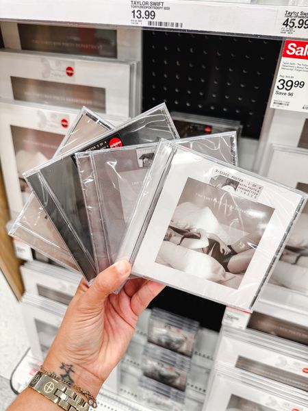 Target has all 4 special edition CD’s of Taylor Swift’s new album The Tortured Poets Department 

CD
Music 
Special edition 

#LTKparties #LTKfindsunder50 #LTKGiftGuide