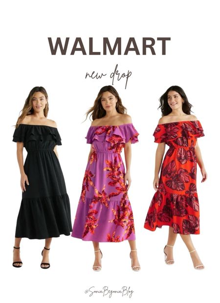 New Walmart dresses that are perfect midis for your next vacation! #vacationdresses 

#LTKOver40 #LTKMidsize #LTKSeasonal
