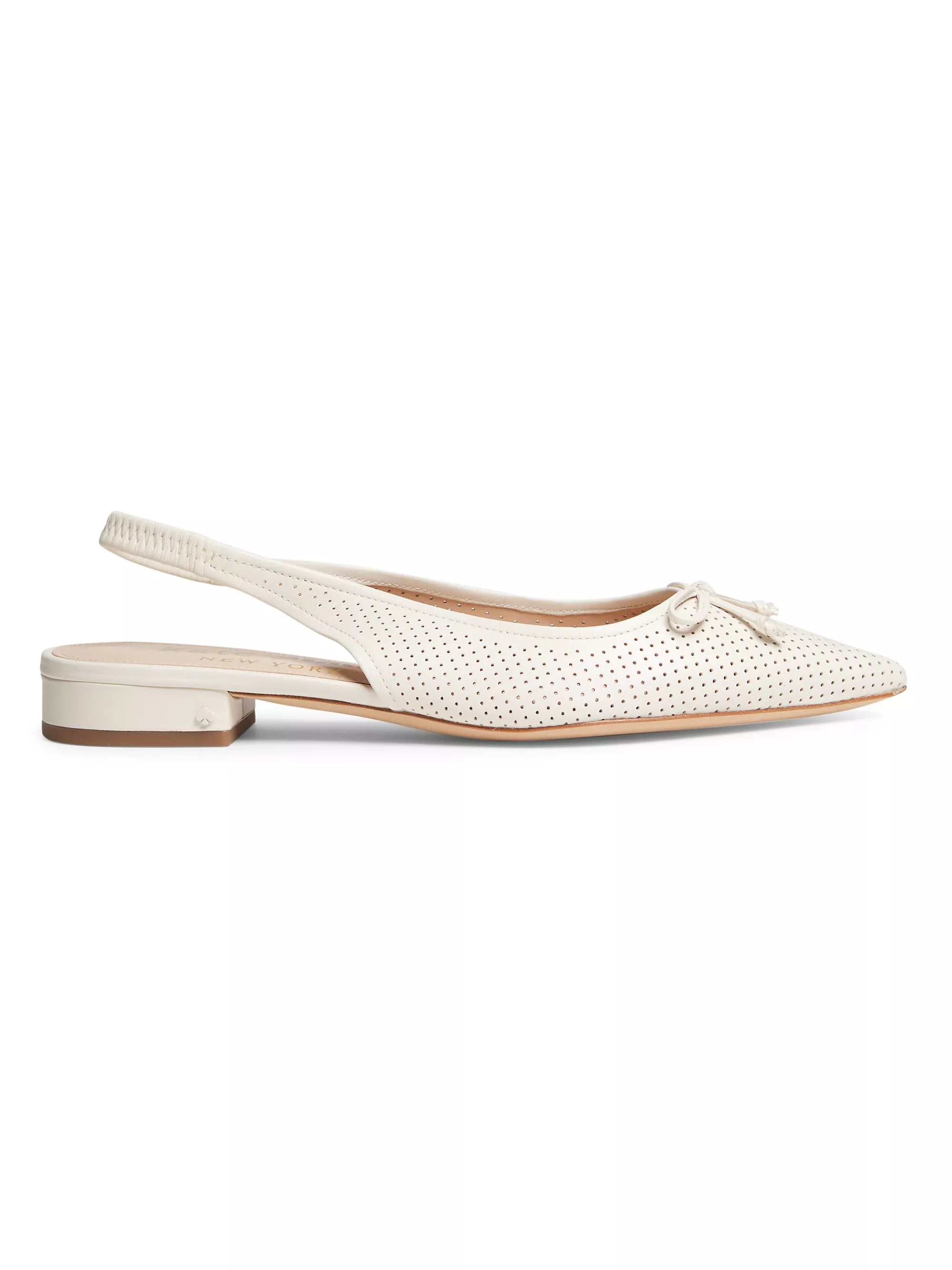 Veronica Leather Slingback Flats | Saks Fifth Avenue