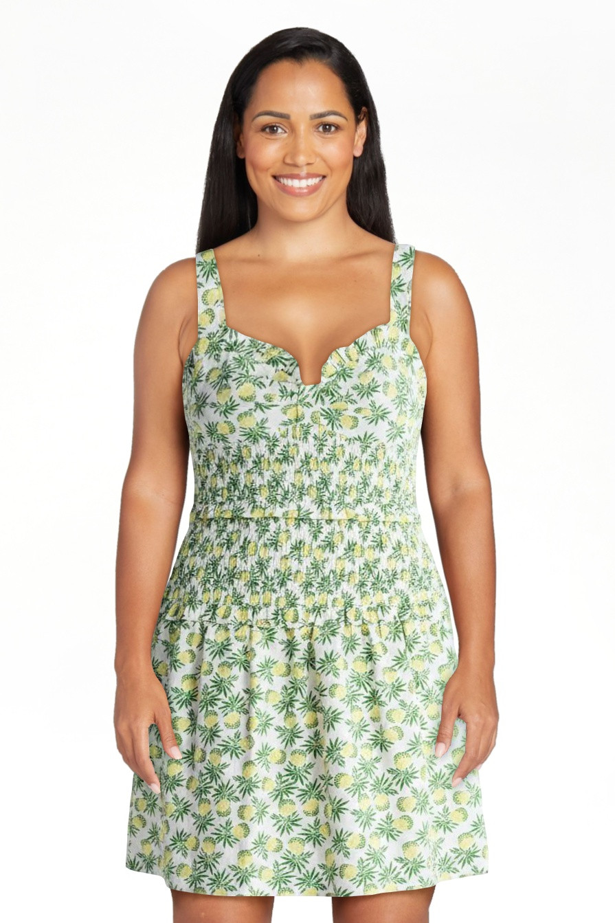 Free Assembly Women's Tiered Smocked Mini Dress, XS-XXL | Walmart (US)