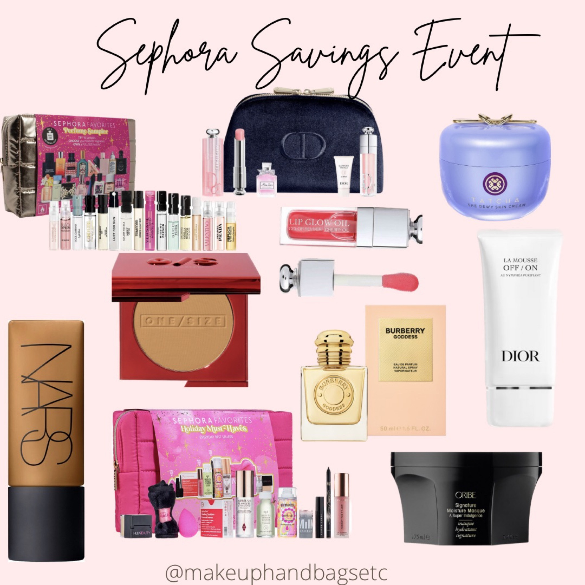 Hey friends! Here are my 2023 Sephora Savings Event Recs. Let’s chat! I’ll be answering questions in the comments. 

Sephora sale, luxury beauty, dior, one size, Tatcha, nars, oribe, holiday sale, gift ideas, vib sale

#LTKsalealert #LTKGiftGuide #LTKbeauty