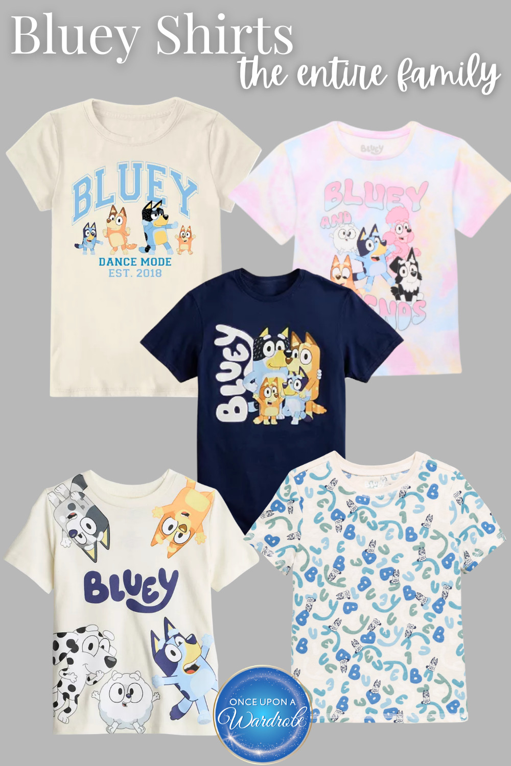 Bluey shirts for the whole family and these are just too cute to pass up 💙

Perfect for meeting Bluey at Disneyland, Disney World, or on a Disney Cruise, these tees make the moment even more fun (and photo-ready). They’re comfy, playful, and ideal for matching family outfits—from bold graphics to softer pastel styles for toddlers and kids.

An easy go-to for park days, character meet-and-greets, travel days, or everyday wear with a little extra magic.

bluey shirts, bluey outfit, family matching outfits, disneyland outfits, disney world outfits, disney cruise outfits, character meet outfit, kids graphic tees 

 #LTKmomlife #LTKKids #LTKMens