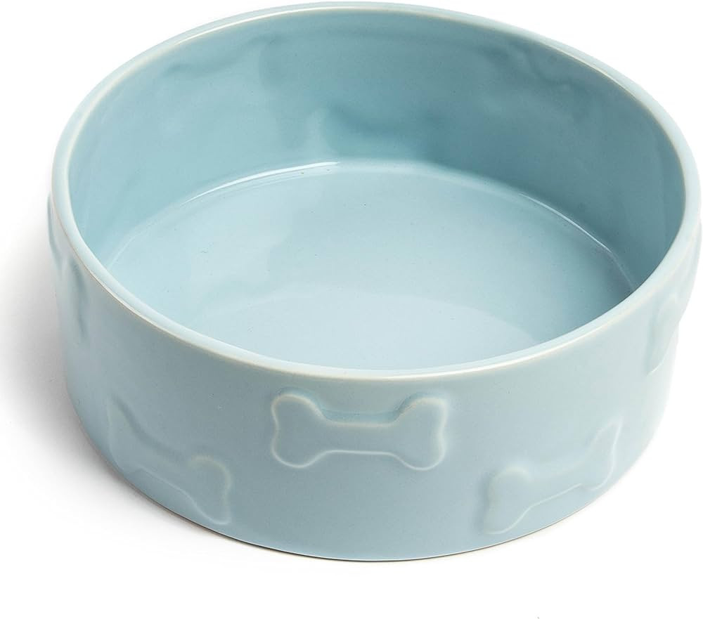 Park Life Designs Pet Bowl | Manor (Large, Blue) | Amazon (US)