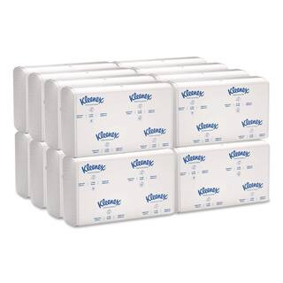 C-Fold White Paper Towels 10 1/8 x 13 3/20 (150 Sheets per Pack, 16 Packs per Carton) | The Home Depot