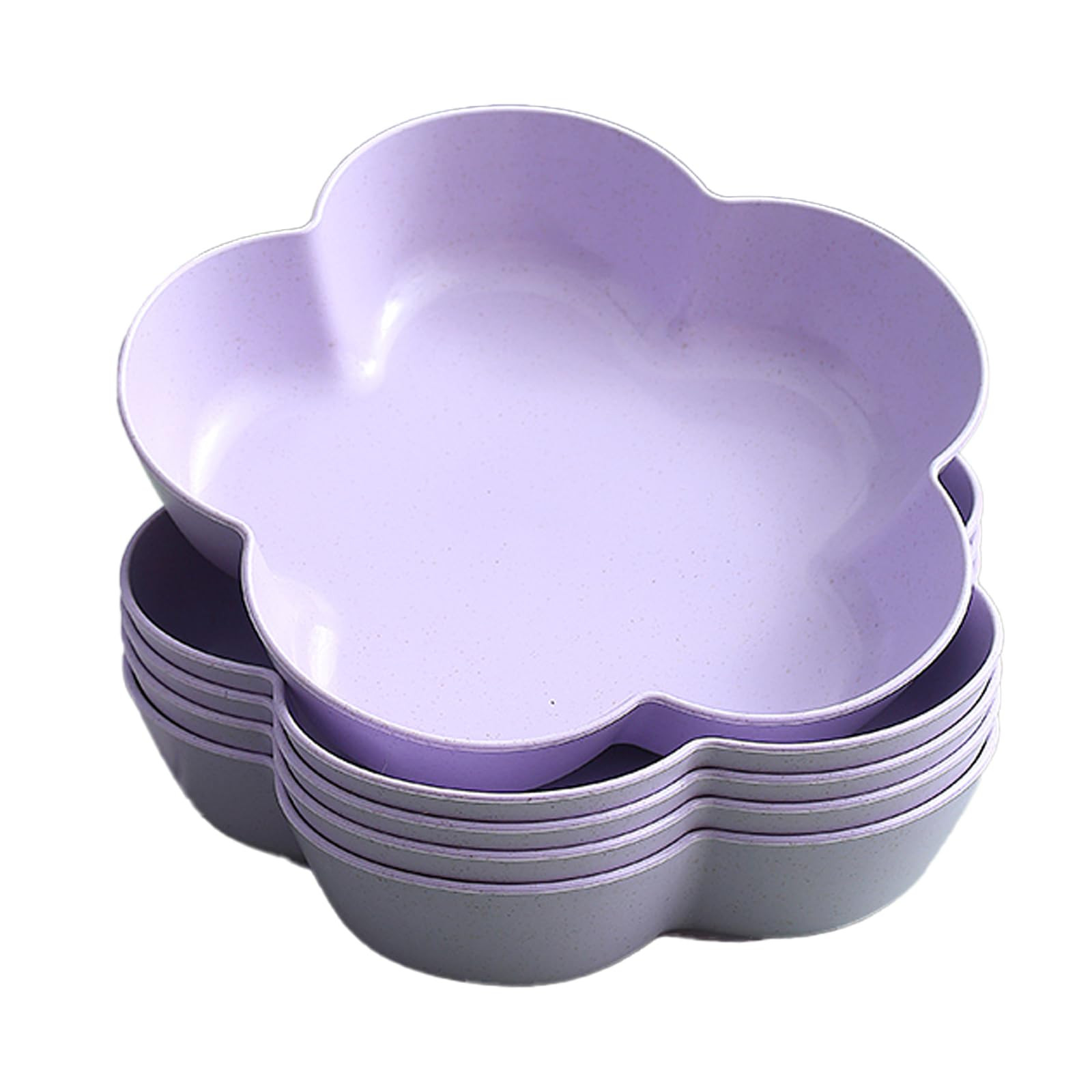 5 Pack Small Dessert Bowls 21oz, 7 Inch Wheat Straw Snack Appetizer Plates, Pinch Prep Bowls for ... | Amazon (US)