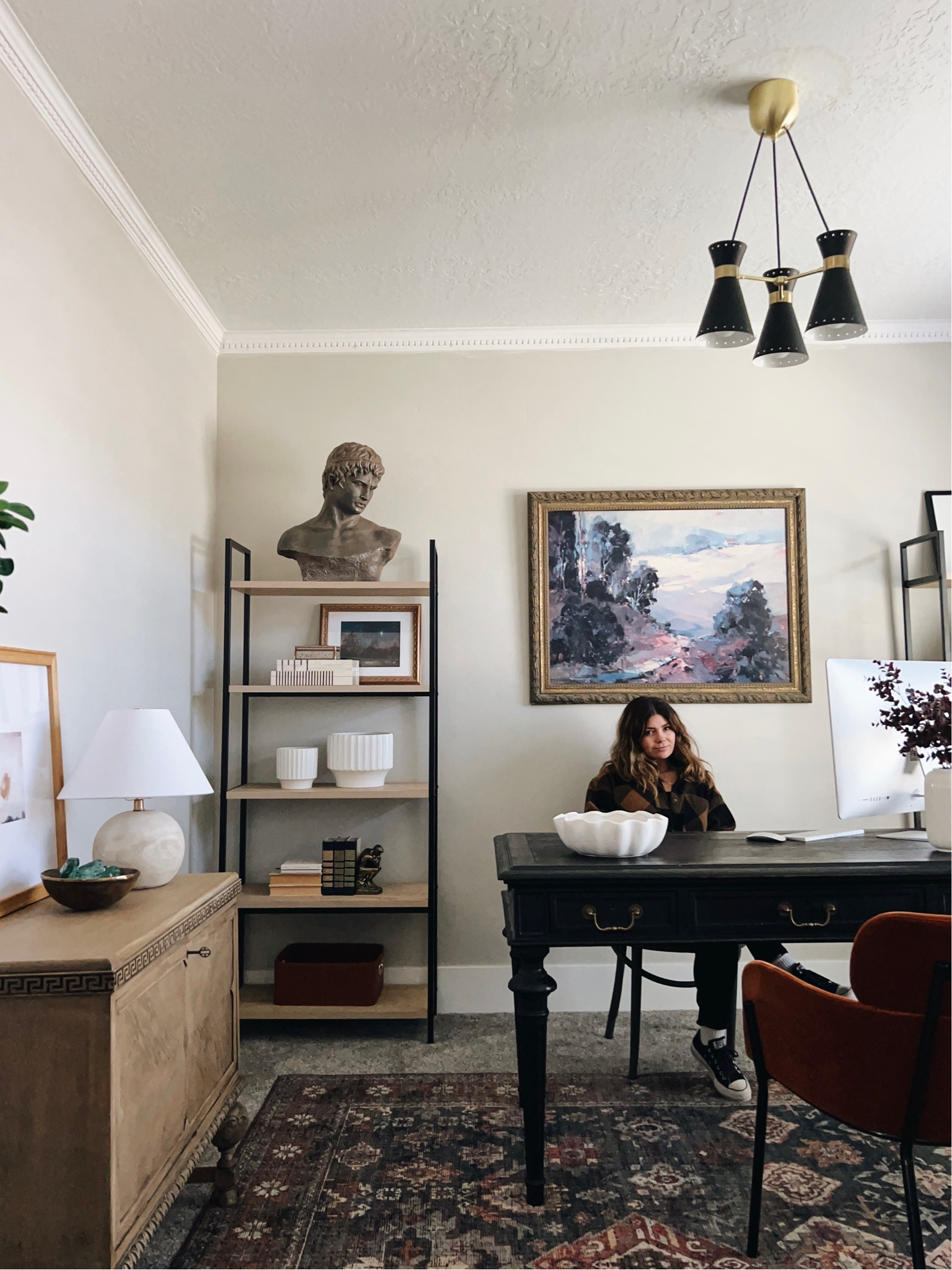 Office sources!

Framed art, bust, velvet chair, area rug, shelf styling 

#LTKsalealert #LTKunder100 #LTKhome