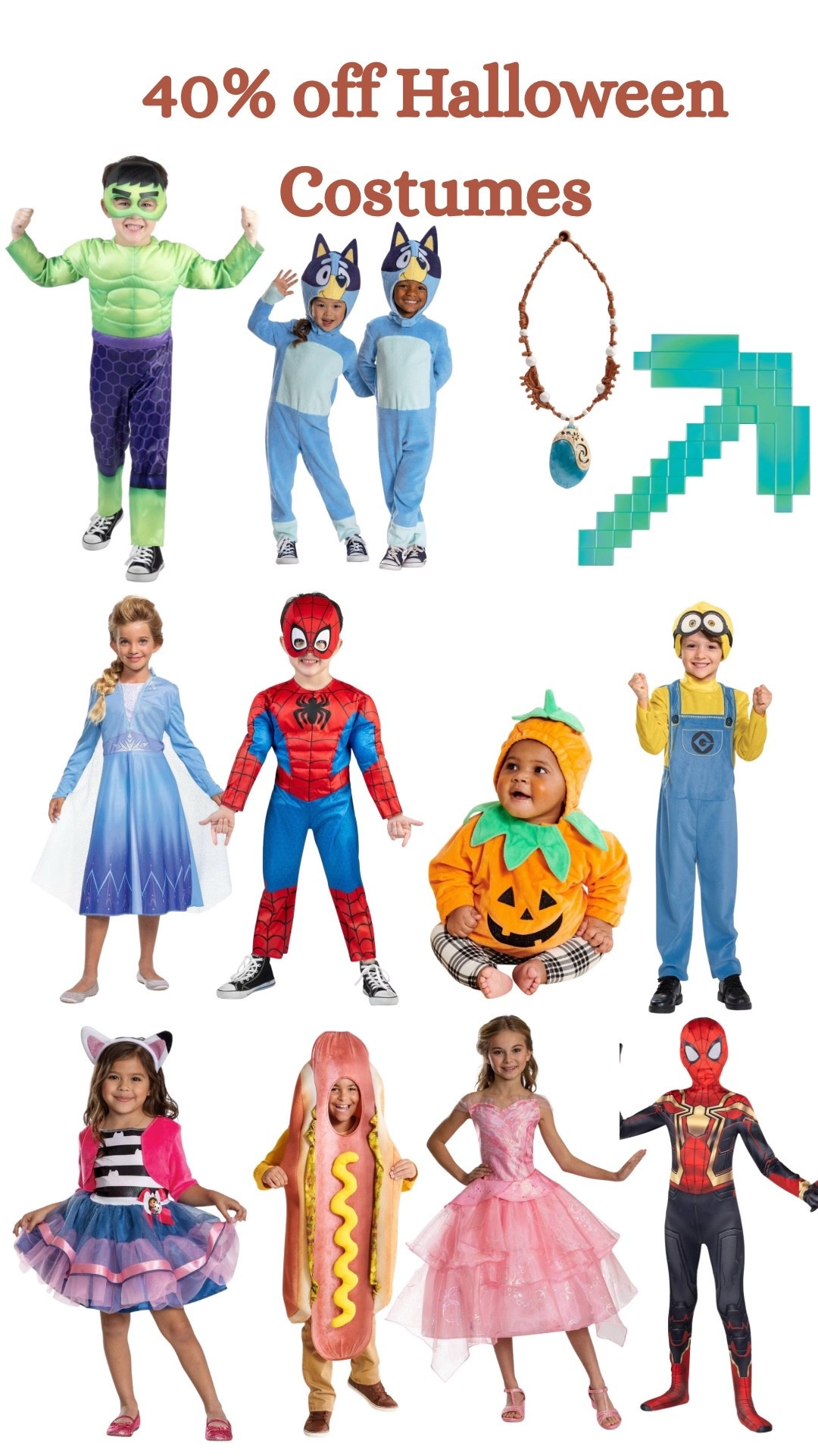 40% off Halloween costumes Target Circle Week 

#LTKSeasonal #LTKHalloween