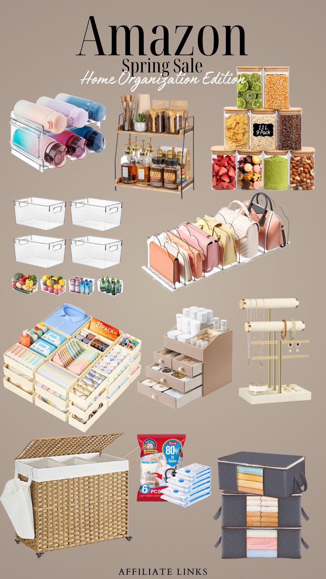 Amazon Spring Sale, get organized for spring while these discounted items are available! 

#LTKsale #LTKspring #LTKhome