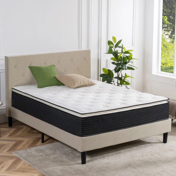 Wayfair Sleep™ 10" Plush Pillow Top Hybrid Mattress | Wayfair North America