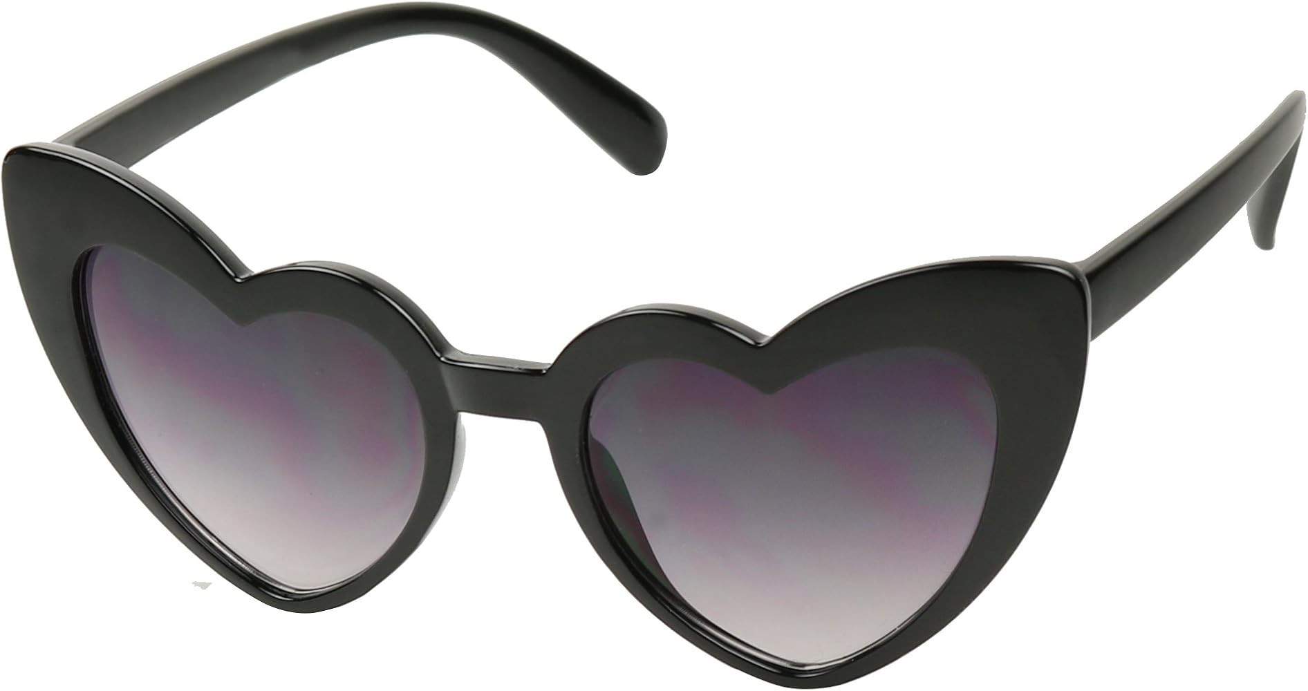 ShadyVEU Cute Baby Girl Heart Shaped Sunglasses Frame Toddler Love Lolita Oversized Cat Eye Kids Ret | Amazon (US)