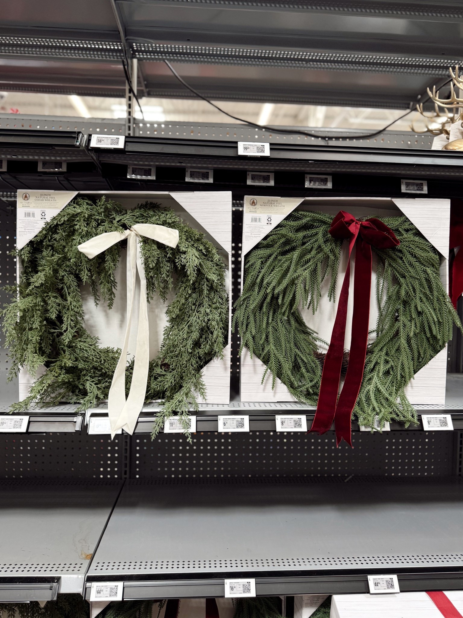 These Christmas wreaths at walmart are sooo nice they feel SO high end 😍

#LTKSeasonal #LTKFindsUnder50 #LTKFindsUnder100