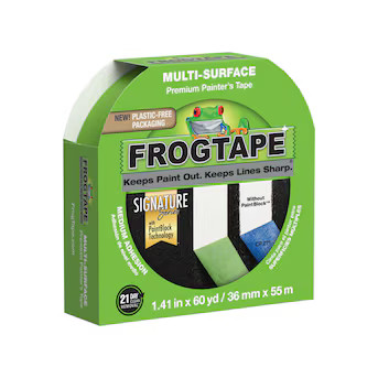 FrogTape Multi-Surface 1.41-in x 60 Yard(s) Painters Tape Lowes.com | Lowe's