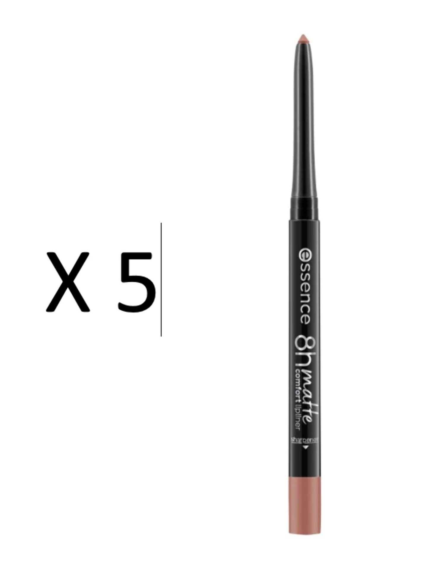 Essence 8H Matte Comfort Lipliner 0.01 Oz NUDE 5-Pack | Walmart (US)