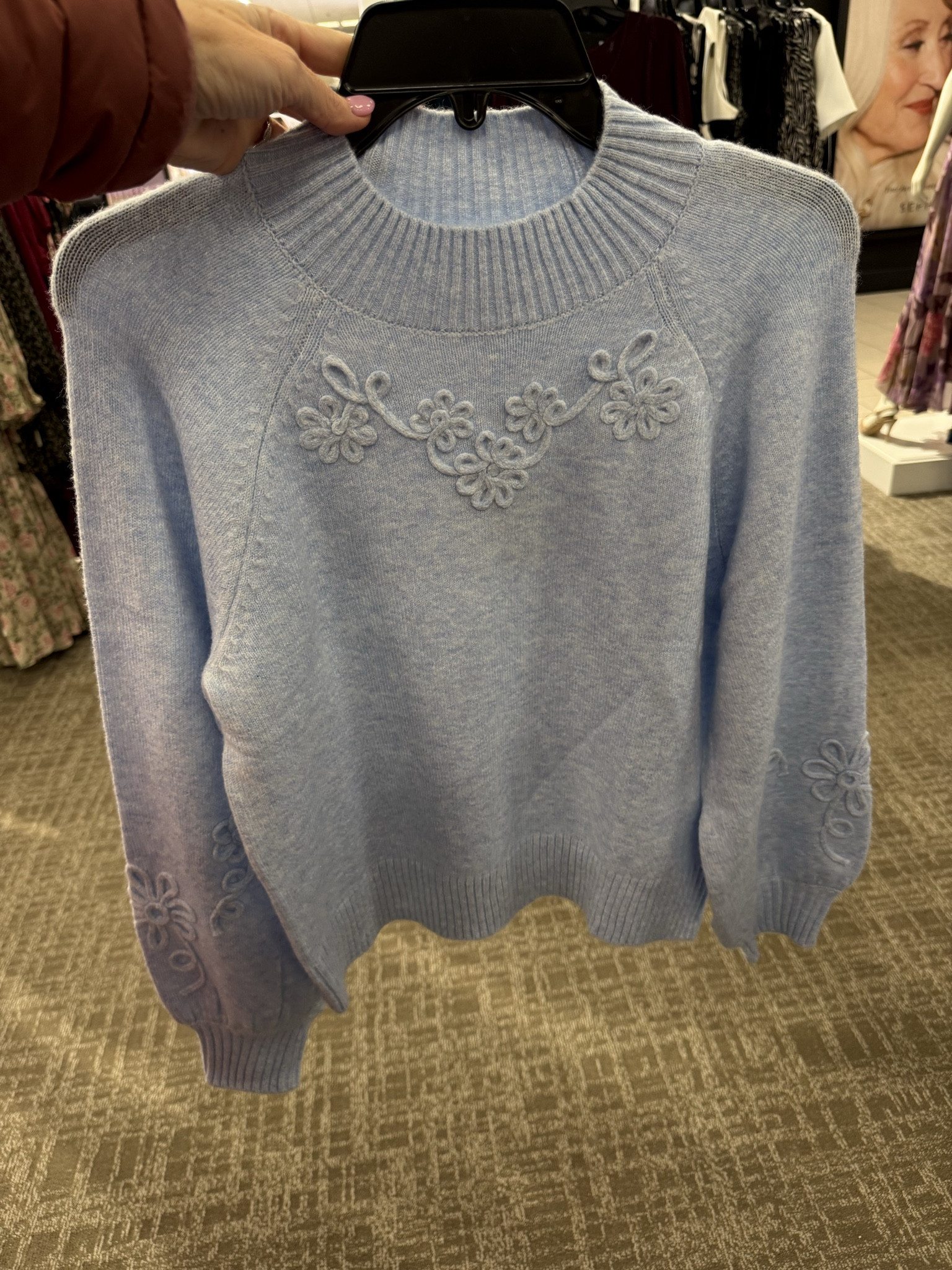 The cutest embroidered sweater spotted!

#LTKootd #LTKdayinmylife #LTKmomlife