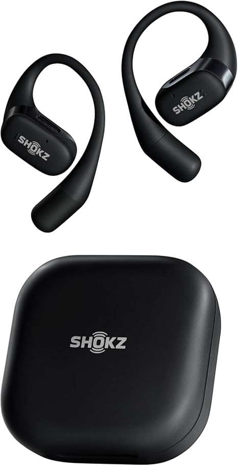 SHOKZ OpenFit-Open-Ear True Wireless Bluetooth Headphones with Microphone,Earbuds with Earhooks,S... | Amazon (US)