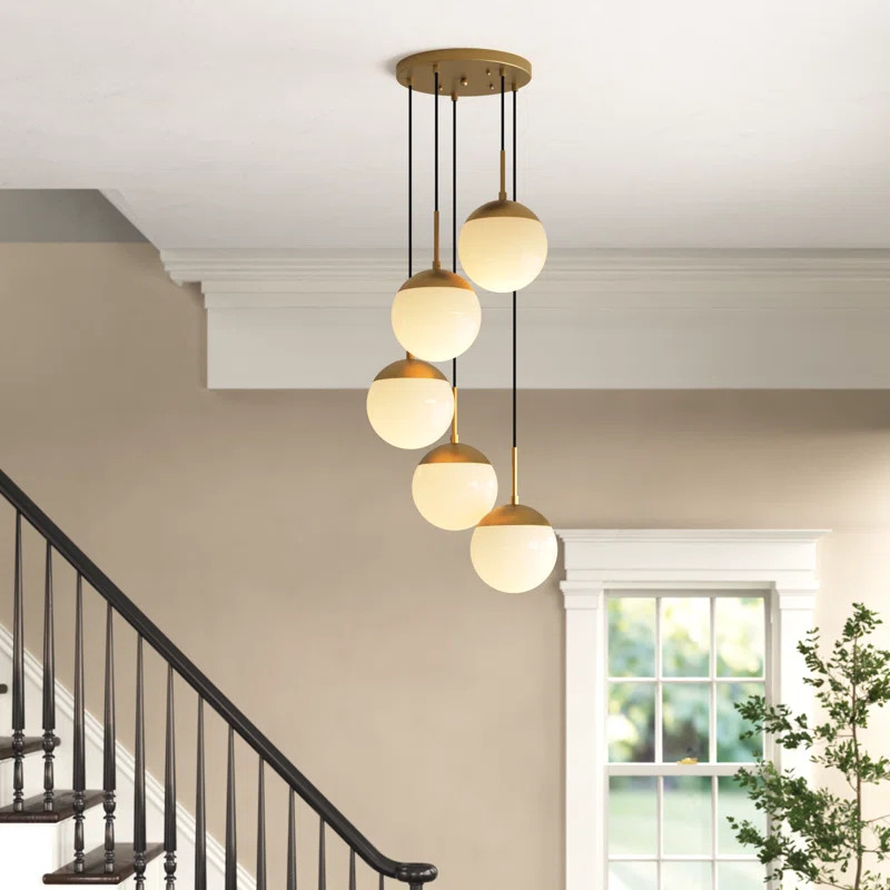 Yearby 5 - Light Cluster Pendant | Wayfair North America