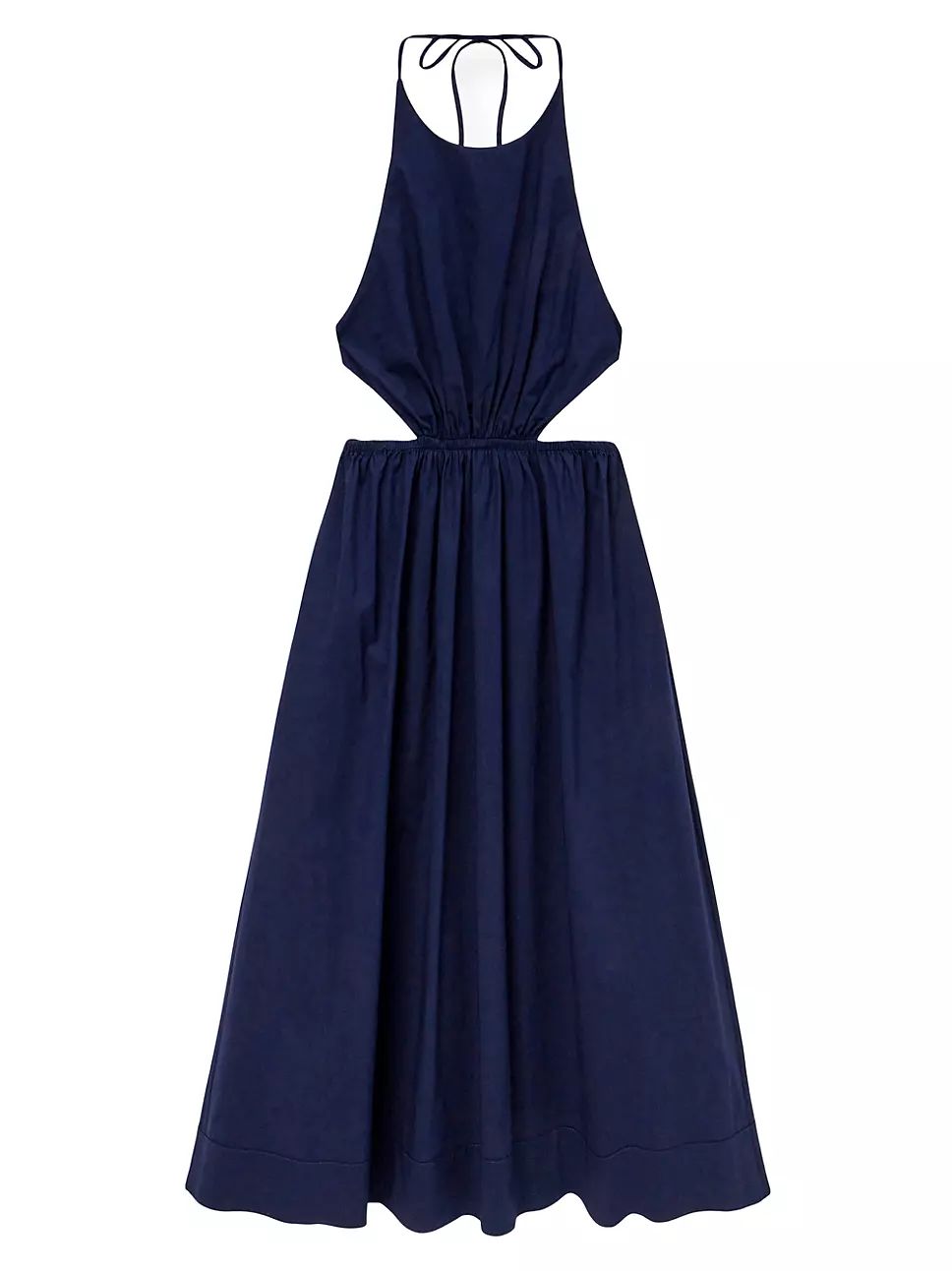 Staud Vanessa Cut-Out Midi-Dress | Saks Fifth Avenue