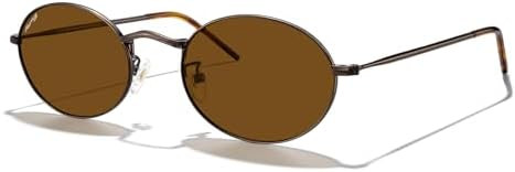 MERRY'S Retro Oval Polarized Sunglasses for Women Trendy Classic Shades UV400 Protection S8537 | Amazon (US)