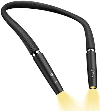 NIVAVA LED Neck Reading Light, Book Light for Reading in Bed, Steering Shafts Rotation, Bendable ... | Amazon (CA)