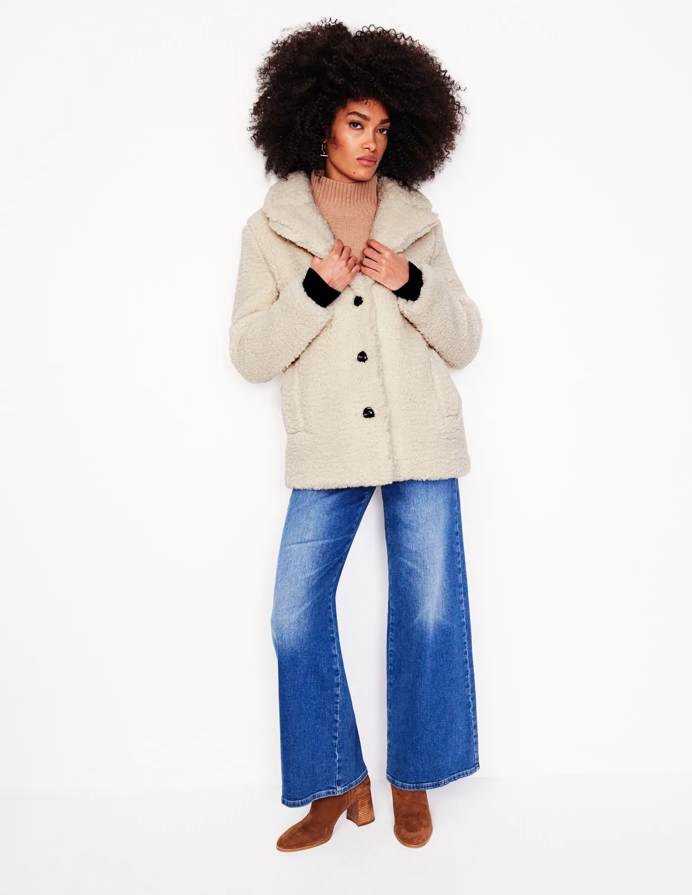 Short Teddy Coat | Boden (US)