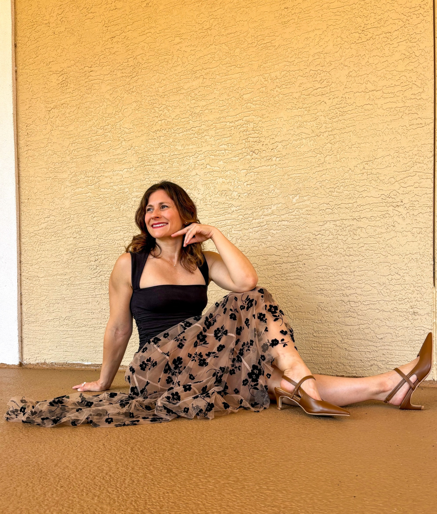 Petite friendly skirt (I’m 4’10”); pointed toe slingback heels (tts)

#LTKParties #LTKShoeCrush #LTKSummerSales