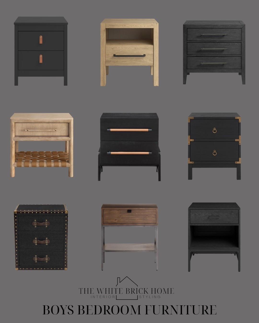 A round up of nightstands that would perfect for a boys bedroom! These all ship for free, too! 

Teen bedroom, teen boy bedroom, Bed, bedroom, boys room, boys bedroom, boys room furniture, boys room decor, kids room, kids bedroom, boys room decor,
Boys room furniture, boys room ideas, boys room Wayfair, Wayfair bedroom furniture, Wayfair kids room furniture, Wayfair 

#LTKSaleAlert #LTKKids #LTKHome