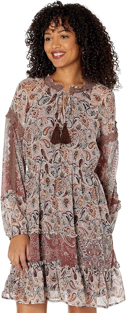 Miss Me Paisley Tier Midi Dress | Amazon (US)