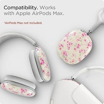 Sonix Protective Case Cover for AirPods Max Headphones (Cottage Floral Pink) | Amazon (US)