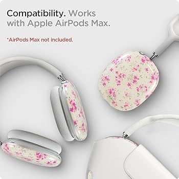 Sonix Protective Case Cover for AirPods Max Headphones (Cottage Floral Pink) | Amazon (US)