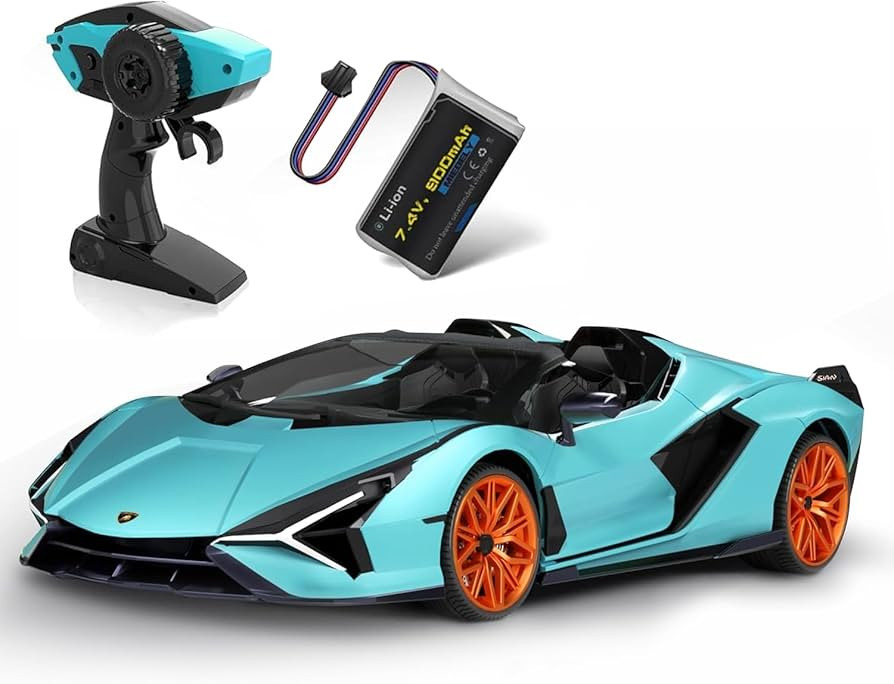 MIEBELY Lamborghini Remote Control Car, 1:12 Scale Lambo Toy Car 7.4V 900mAh Officially Licensed ... | Amazon (US)