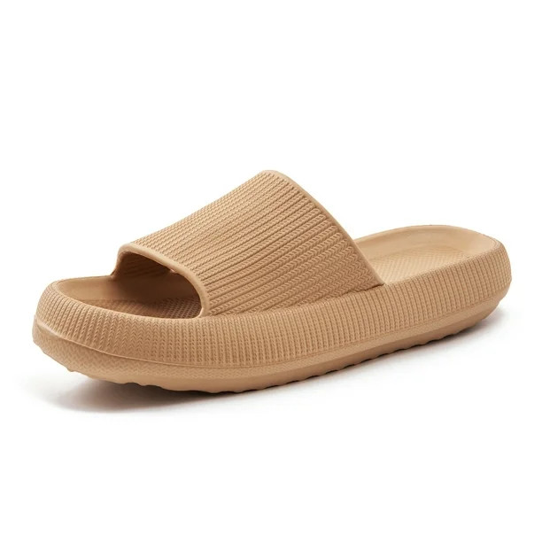 JACKSHIBO Women Men Quick Drying Slippers,Cloud Sandals,Non Slip Shower Sandals,Beach Pool Slides... | Walmart (US)