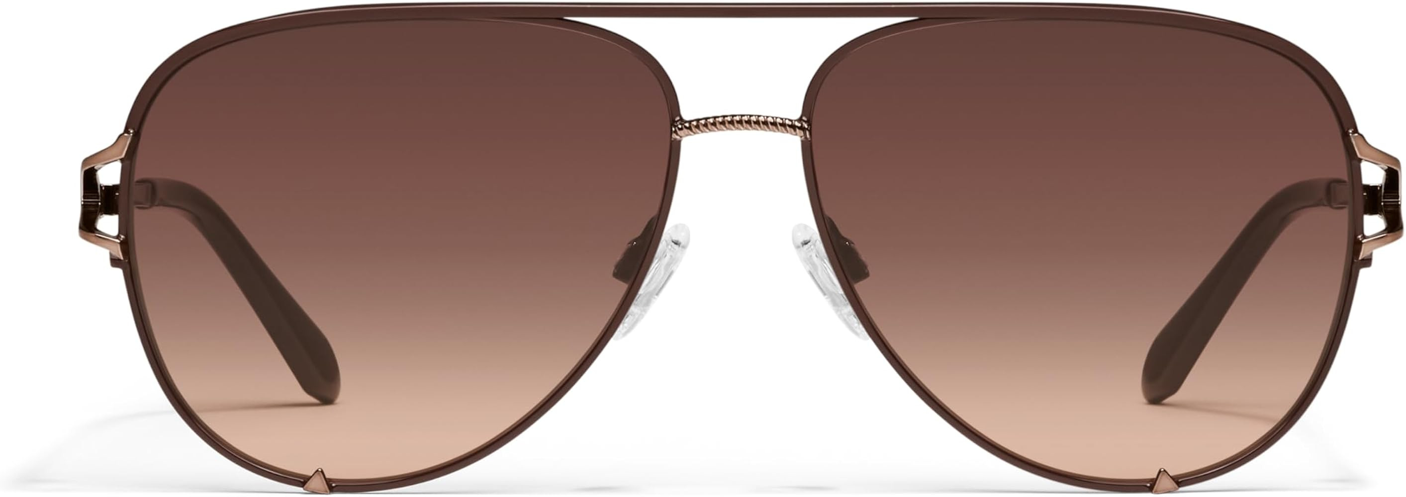 Quay - Jezabell Womens Sunglasses, Round Lenses with UV Protection, Oversized Sunglasses | Amazon (US)