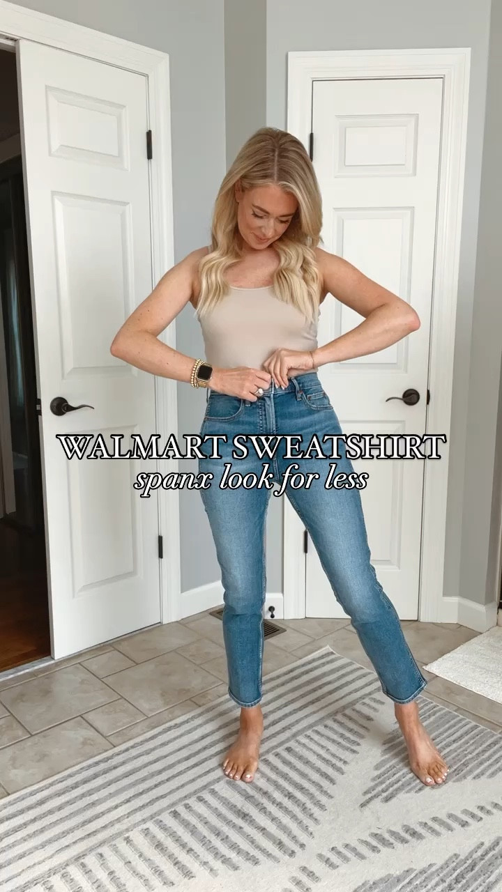 Walmart Sweatshirt Spanx Look For Less // I’m wearing a small in sweatshirt & 4/27 in jeans (both fit true to size)

Casual outfits, spring outfits, weekend outfits, everyday outfits, sweatshirts, jeans, sneakers, white sneakers 

#LTKfindsunder50 #LTKstyletip #LTKSeasonal