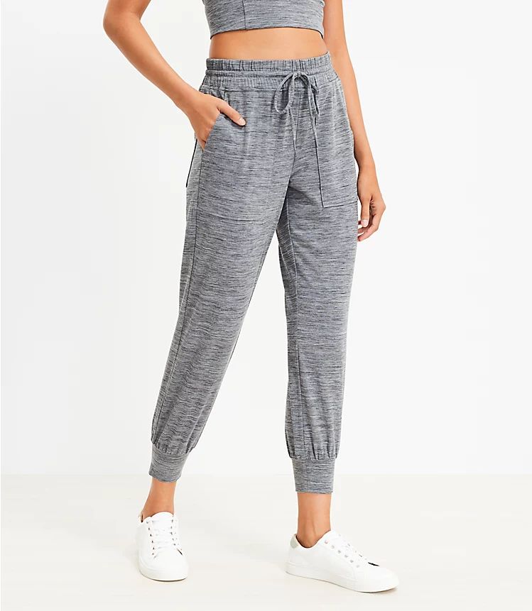 Lou & Grey Marled Feel Good Joggers | LOFT