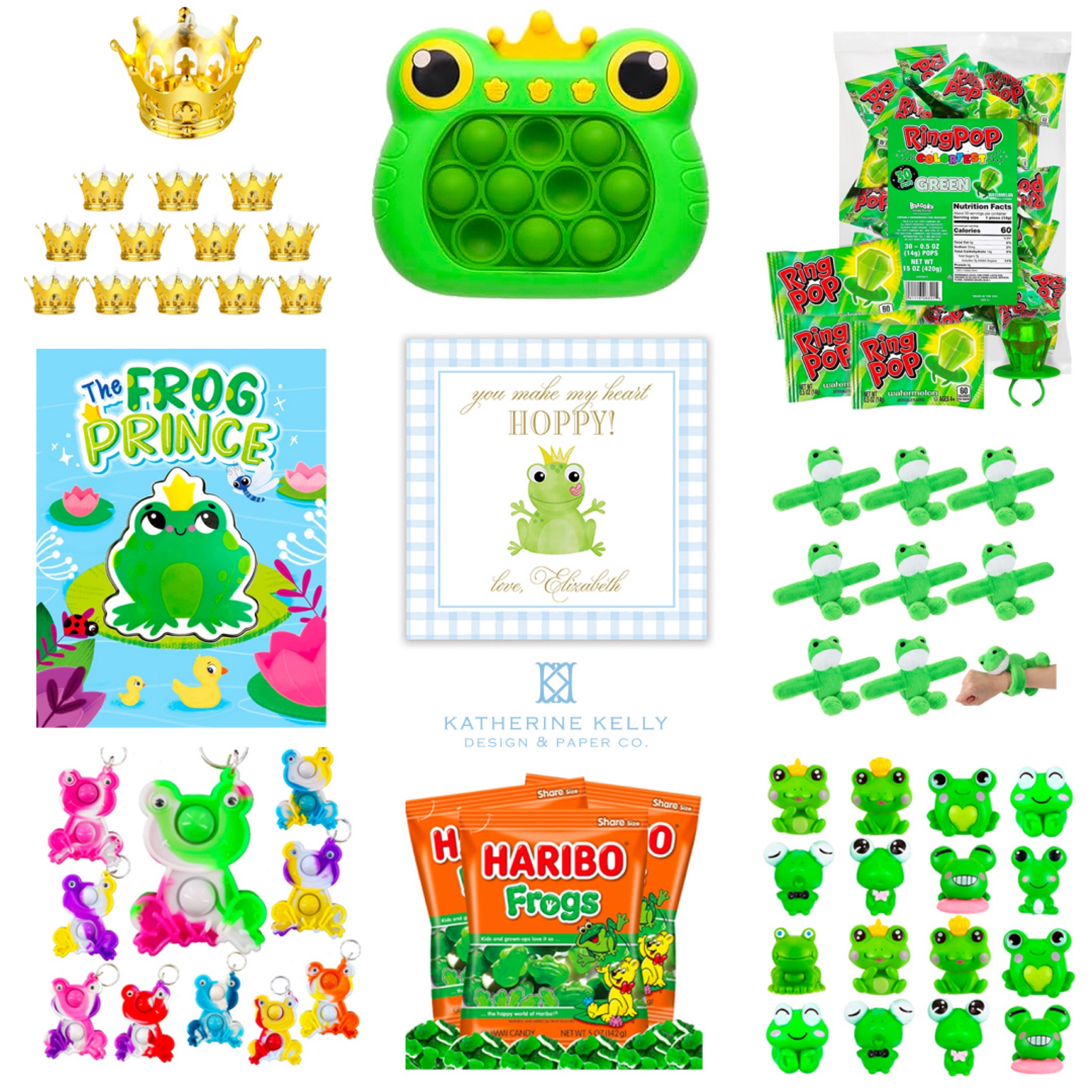 Frog Prince | Gummies | Candy | Crown | Princess | Kiss | King | Queen | Children’s Valentine’s Day Gift Ideas | Class Valentine | Class Valentine’s Day Gifts | Kid’s Valentines | Kids Valentine | Valentine’s Day Pairing Ideas | Pairings | Pairing Ideas | KKD | Katherine Kelly Design | Vday | Adorable | Cute | Preppy | Watercolor

#LTKSeasonal #LTKGiftGuide #LTKhome