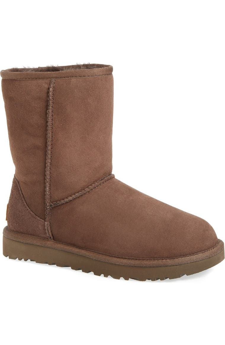 Classic II Genuine Shearling Lined Short Boot | Nordstrom