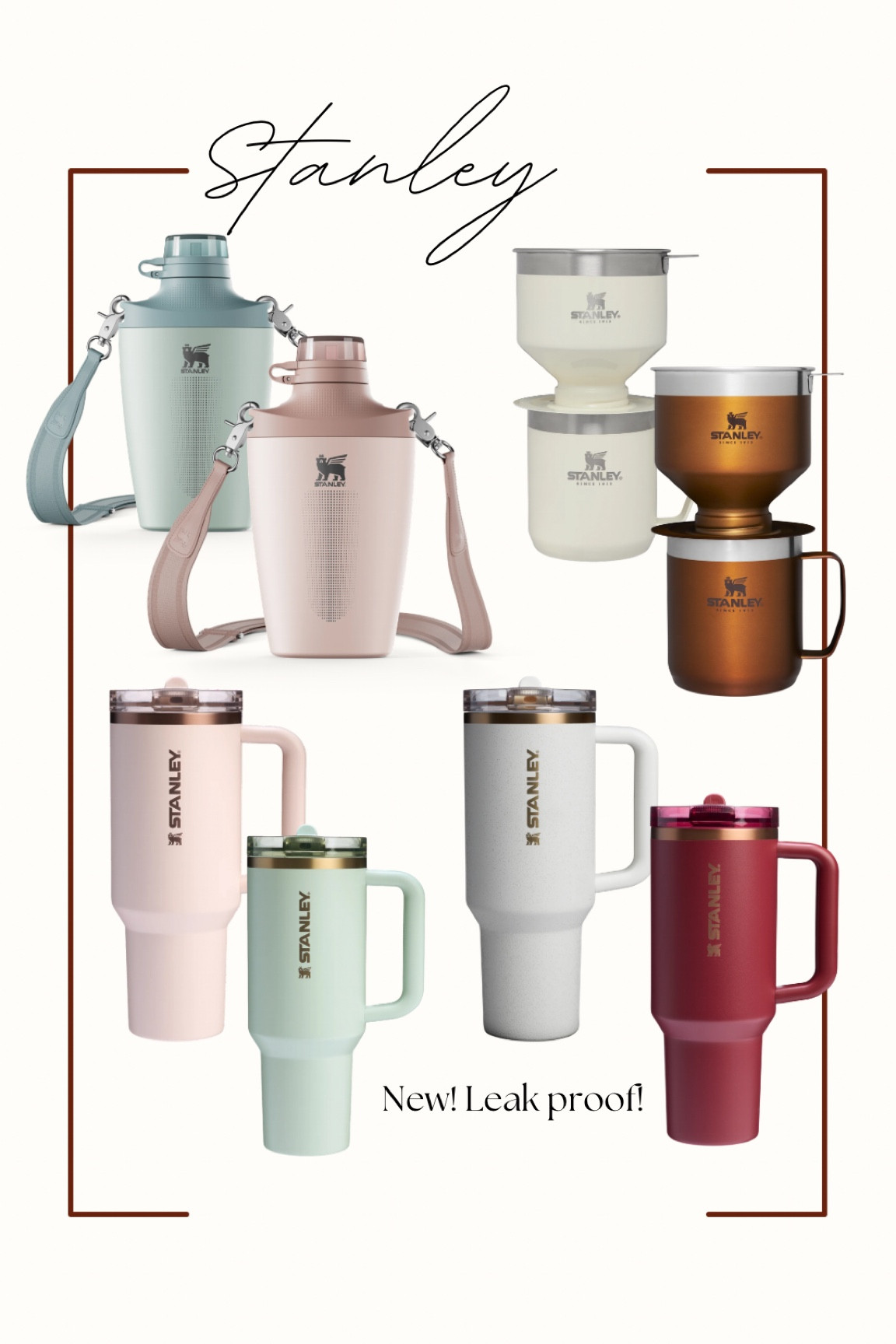 New! Leak proof Stanley! 

#LTKFindsUnder100 #LTKFitness #LTKGiftGuide