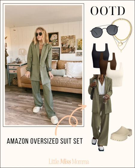 I love this oversized suit set from Amazon! Here’s how I style it! 

Casual chic outfit ideas from amazon, amazon fall fashion finds, business casual outfit ideas 

#LTKSeasonal #LTKfindsunder100 #LTKstyletip