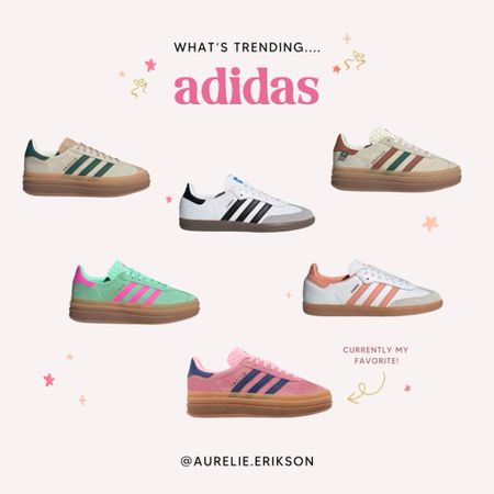 Adidas are trending this season, they go with everything (even dressed up) size down half a size in Sambas and a whole size in Gazzels (for me anyway) ✨

#LTKfindsunder100 #LTKGiftGuide #LTKCyberWeek