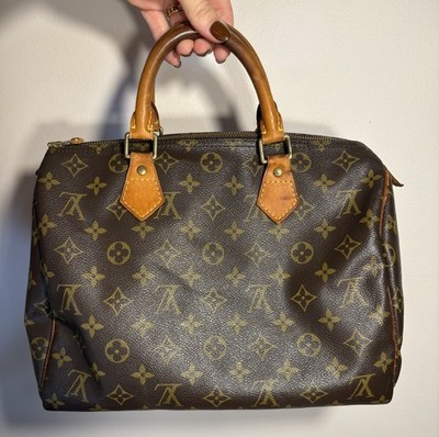 Louis Vuitton Speedy 30 Monogram Vintage TH0091 Bag w/ Lock & Key France 2001 | eBay US