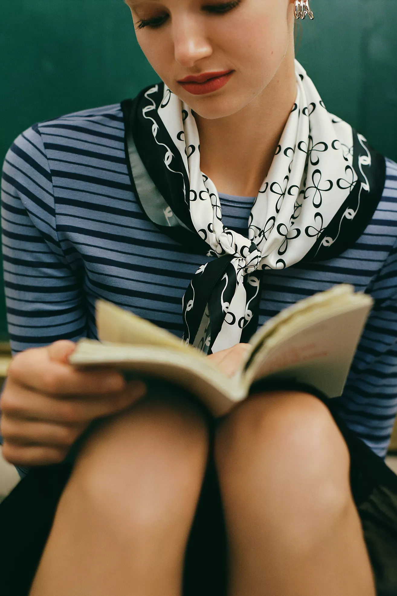 Maeve Printed Hair Scarves, Set of 2 | Anthropologie (US)