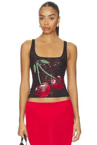 Cherry Tank Top
                    
                    Leslie Amon | Revolve Clothing (Global)